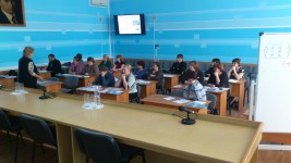 12 апреля эксперты ДВНЦМС провели первый семинар по программе «Вовлечение населения в предпринимательскую деятельность по решению вопросов местного значения» в Вяземском муниципальном районе