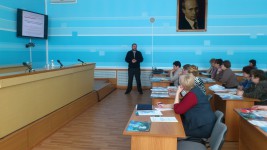 12 апреля эксперты ДВНЦМС провели первый семинар по программе «Вовлечение населения в предпринимательскую деятельность по решению вопросов местного значения» в Вяземском муниципальном районе